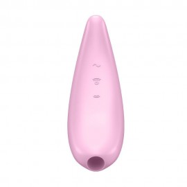 Satisfyer App Enabled Curvy 3 Plus Clitoral Massager Pink