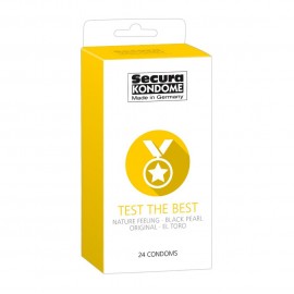 Secura Kondome Test The Best Mixed x24 Condoms