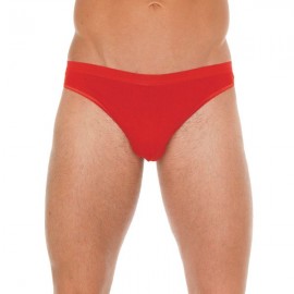 Mens Red Cotton GString