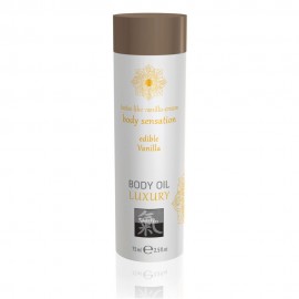 Shiatsu Luxury Body Oil Edible Vanilla 75ml