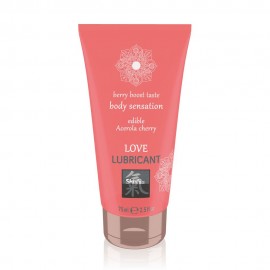 Shiatsu Love Lubricant Edible Acerola Cherry 75ml