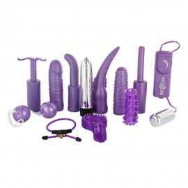 Dirty Dozen Sex Toy Kit Purple