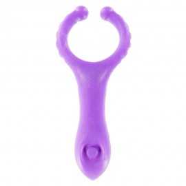 Toy Joy Vibrating ClitStim CRing Purple