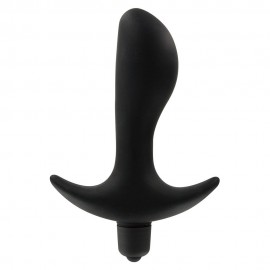 Private Dancer Vibrating Anal Plug Black