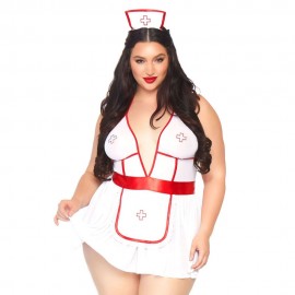 Leg Avenue Roleplay Night Shift Nurse Plus Size UK 14 to 18