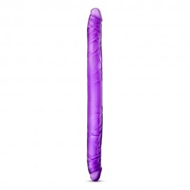 B Yours 16 Inch Purple Double Dildo