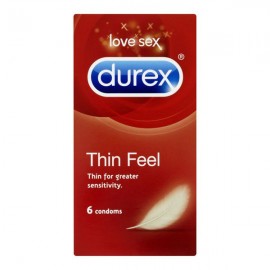 Durex Thin Feel 6 Pack Condoms