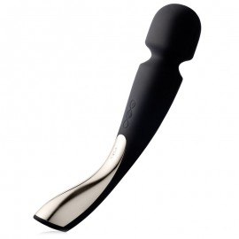 Lelo Smart Wand Medium Black Rechargeable Vibrator