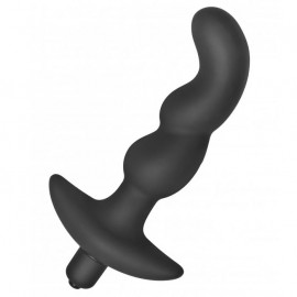 Onyx Vibrating Silicone Anal Plug