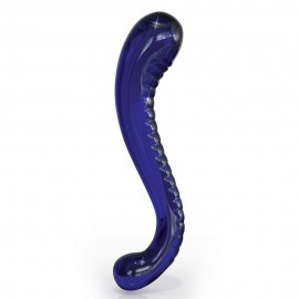 Icicles No.70 Purple Glass Dildo