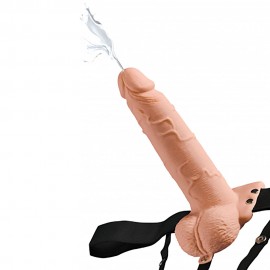 Fetish Fantasy 7.5 Inch Hollow Squirting Strapon